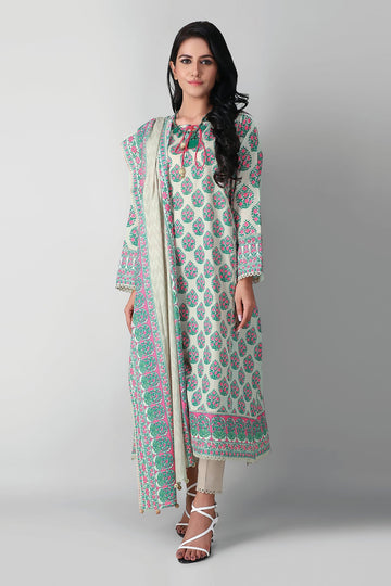 A21310 Beige Khaadi Autumn Collection 2021